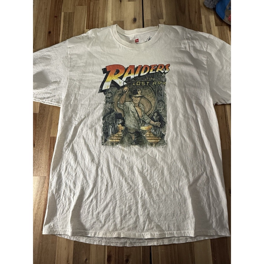 Vintage Rare Indiana Jones x Hanes x Disneyland Raiders Of The Lost Ark 2XL